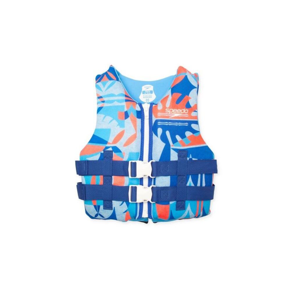 Speedo Junior PFD Kids' Life Jacket Vest - Picton Blue